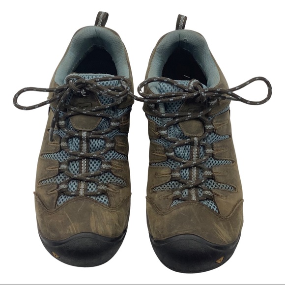 KEEN Dry Nubuck Waterproof Bryce Hiking Shoes, Size 8 - Picture 2 of 8